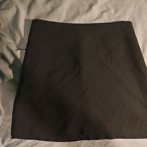 Wilfred Charcoal Mini Skirt